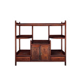 display side table - oriental curio display stand - display cabinet stand