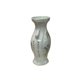 Oriental Flared White People Scenery Graphic Porcelain Art Vase ws4771S