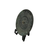 Oriental Metal Ritual Mythical Motif Display Plaque Art ws4840S