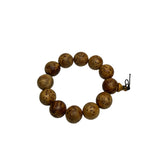 Chinese Light Cypress Beads Hand Rosary Praying Bracelet ws4859S
