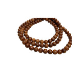 Natural Rare Rosewood Grain 108 Beads Hand Rosary Praying Chain ws4864S