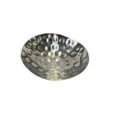 Artistic Hand Punch Marks Stainless Steel Display Oval Bowl Plate Tw005S