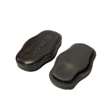 Chinese Characters Oval Shape Box Ink Stone Inkwell Pad ws3483S