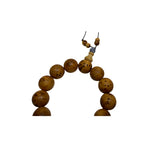 Chinese Light Cypress Beads Hand Rosary Praying Bracelet ws4865S