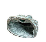 Chinese Rustic Oxidized Patina GuanYin Bodhisattva Metal Buddha Statue GB005S