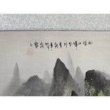 Hand‑Painted Chinese Scroll – Color Ink Mountain & Water Landscape Scroll Wall Art ws2265S