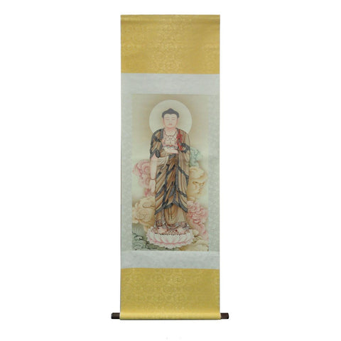 scroll painting Buddha Statue | Amitaba Statue