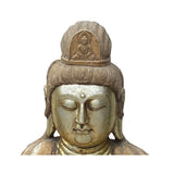 Stone Guan Yin statue