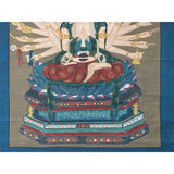 Large Chinese Canvas Art of 24 Arms Bodhisattva Kwan Yin Avalokitesvara cs7165S