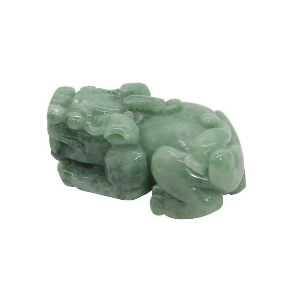 Chinese Hand Carved Natural Jade Feng Shui Lucky Pixiu Figure Pendant k344NS Chinese Hand Carved Natural Jade Feng Shui Lucky Pixiu Figure Pendant k344NS