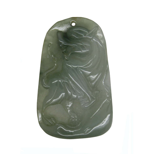 Chinese Hand Carved Natural Jade Lucky Feng Shui Kirin Figure Pendant n522S Chinese Hand Carved Natural Jade Lucky Feng Shui Kirin Figure Pendant n522S