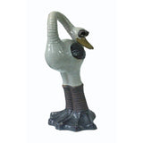 ceramic ostriches figure statue