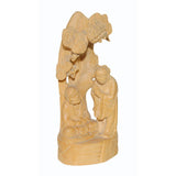 boxwood carved zem Buddhist master