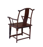 Ming Style Huanghuali Yokeback Armchair AL307