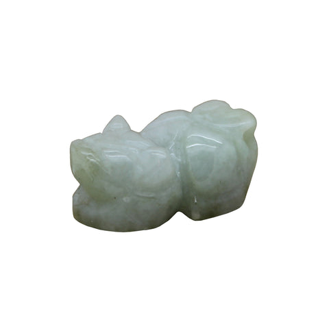 green jadeite pixie pendant