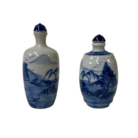 snuff bottle - porcelain bottle - oriental art