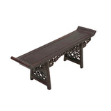 Chinese Rosewood Handmade Miniature Altar Table Display Decor Art ws2903S