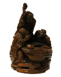 bamboo art - Chinese carving - people figure
