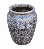 stone pot - flower vase - Chinese pot