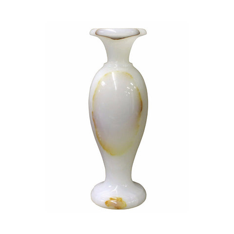 vase - stone vase- white vase
