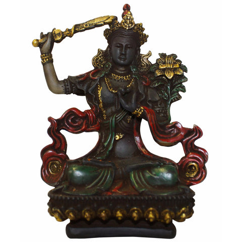 glass Bodhisattva statue, Tibetan Tara