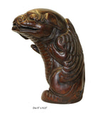 bamboo Carving - Chinese foo dogs - bamboo art