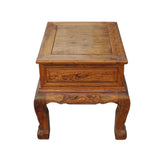 rosewood bed size table
