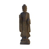 large size stone standing Buddha statue