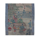 Chinese Court House People Color Ink Scroll Painting Museum Quality Wall Art cs5646S