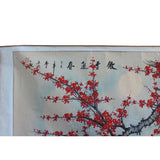 Chinese Color Ink Blossom Flower Horizontal Scroll Painting Wall Art cs5708S