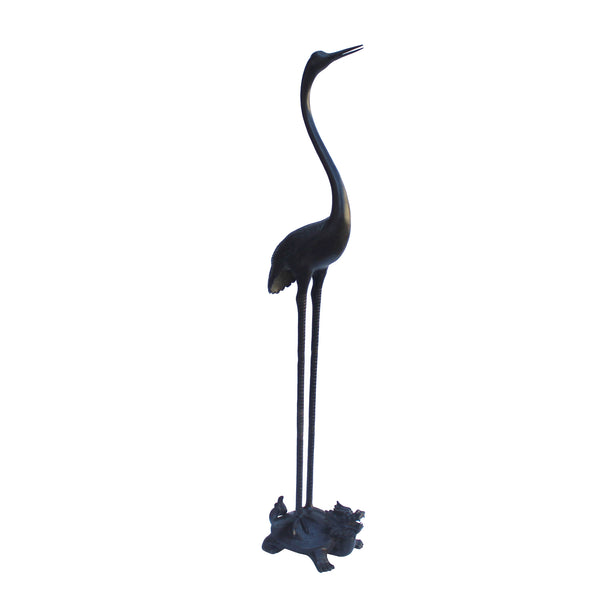 Chinese Oriental Bronze-ware Crane Turtle Dragon Home Decor Display cs5994S Chinese Oriental Bronze-ware Crane Turtle Dragon Home Decor Display cs5994S