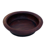 Chinese Vintage Distressed OxBlood Red Round Wood Bucket cs6024S