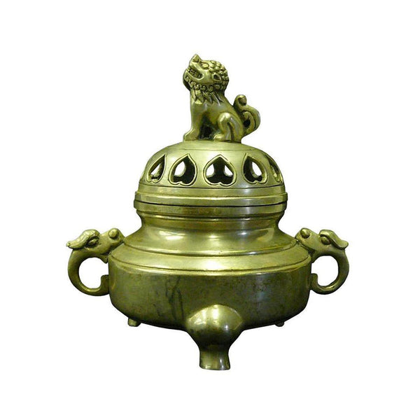 Chinese Simple Silver Pewter Color Round Incense Burner Holder cs697-6S Chinese Simple Silver Pewter Color Round Incense Burner Holder cs697-6S
