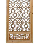 Chinese natural wood carved panel