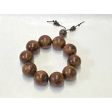 Chinese Huanghuali Rosewood Beads Hand Rosary Praying Bracelet ws2410S