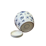 Chinese Hand-paint Dragon Blue White Porcelain Ginger Jar ws2824S