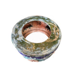 Chinese Oriental Ceramic Turquoise Green Round Display Stand ws2791S