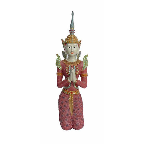 Thai pray lady figure statue