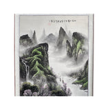 Hand‑Painted Chinese Scroll – Color Ink Mountain & Water Landscape Scroll Wall Art ws2265S