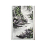 Hand‑Painted Chinese Scroll – Color Ink Mountain & Water Landscape Scroll Wall Art ws2265S
