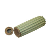 Chinese Ceramic Crackle Pattern Narrow Round Celadon Green Jar ws1068S