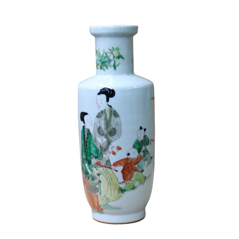porcelain vase- porcelain container - porcelain holder