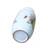 Chinese Distressed Off White Porcelain Children Scenery Vase ws1090S