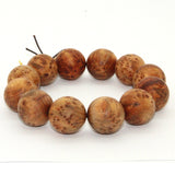 bracelet - cypress wood - prayer beads