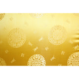 A2 Chinese Oriental Golden Yellow Silk Fabric Rectangular Seat Cushion Pad ws607S