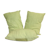 A31 3 Pieces Green Color Rectangular Fabric Couch Sofa Cushions ws652S