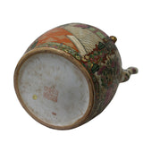 Chinese Oriental Porcelain People Scenery Teapot Shape Container Decor ws781S