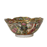 Chinese Oriental Porcelain People Scenery Bowl Container Decor ws788S