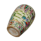 Chinese Oriental Porcelain People Scenery Golden Birds Vase ws793S