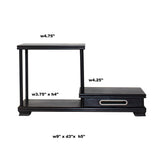 Chinese Dark Rosewood Simple Table Top Display Stand Easel ws826S